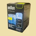 (51,47Euro/1L) Braun Reinigungskartuschen 3in1 ShaverCare CCR 2 Lemon - 2er-Pack