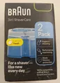 * Braun Reinigungskartuschen 3in1 ShaverCare CCR 2 Lemon - 2er-Pack NEU