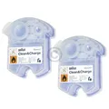 [18,43 €/Stk] Reinigungskartusche Braun CCR2 für Rasierer 2er Set