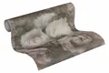 Tapete Vlies New Walls Blumen grün grau flieder weiß 37392-1 (3,51€/1qm)