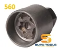Original Seat Cupra 560 Code W Felgenschloss Adapter Felgenschlüssel