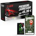 RideLink Tracer Go 4G GPS Tracker Auto Motorrad LKW - Peilsender mit SIM Karte, Echtzeit Live Tracking & Diebstahlmelder, Inklusive Navigation, IP54 Wasserdicht, Deutscher Support - Made in Germany