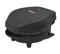 bestron Waffeleisen AMW500, 550 W, Retro-Design, antihaftbeschichtet, leicht, kompakt