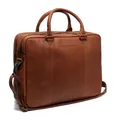 The Chesterfield Brand Boston Laptopbag Businesstasche Cognac hellbraun Neu