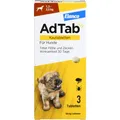 AdTab Kautabletten für sehr kleine Hunde 56 mg 1,3 bis 2,5 kg Inhalt: 3 St