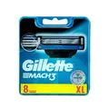 8 Gillette MACH3 Rasierklingen Original Klingen In OVP