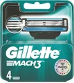 Gillette Mach 3 Rasierklingen, 4er Pack