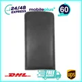 Slim Leder Flip Hülle für LG G3 D855 Schwarz Handy Tasche Case Schutz