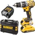 DeWalt Akku-Schlagbohrschrauber DCD796D2, 18V / 2,0Ah, mit 2 Akkus und Koffer