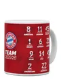 FC Bayern München Tasse FC Bayern München I Tasse Signature 2025-26I Rot, Keramik
