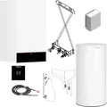 VIESSMANN Gas-Brennwert-Therme Vitodens 100-W, 25 kW, Vitocell 100-V 200 l, Regelung, Aufputz, ATS