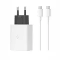 30W USB-C-Ladegerät USB Schnellladegerät mit USB C 1.8M Ladekabel Netzteil Adapter für Original Google Pixel 9 9Pro XL 8a 8 8Pro 7 7Pro 6 6a 6 Pro 5 5a 5G 4 4a 3, Pixel Fold Chromebook