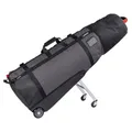 Sun Mountain ClubGlider Journey Golf-Reisetasche, mit Rollen, schwarz/Gunmetal