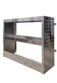 Fahrzeugregal 1100x400x800 mm Fahrzeugeinrichtung Fahrzeugausbau Alu KFZ Regal