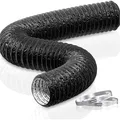 75mm Abluftschlauch 5m PVC Alurohr flexibler Schallschlauch Lüftung