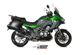 MIVV DELTA RACE Auspuff schwarz passend für KAWASAKI Versys 1000 2019-2024