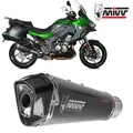 Auspuff exhaust MIVV Delta Race Schwarz Inox  kat KAWASAKI VERSYS 1000 2019 2022