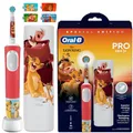 NEU Oral-B elektrische Zahnbürste Vitality Pro D103 Lion King Kinder Reiseetui