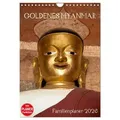 Goldenes Myanmar - Familienkalender 2026 (Wandkalender 2026 DIN A4 hoch) CALVENDO Monatskalender von Calvendo/ Sebastian Rost / Calvendo / Kalender
