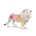schleich Collectors | Löwe 90 Jahre Edition 72264 | detaillierte Tierfiguren mit Sonderbemalung | tolles Geschenk für Jungen & Mädchen sowie Sammler | Spielfigur ab 3 Jahren | 12 x 4 x 7 cm