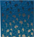 Exacompta 16096E Fotoalbum 60 schwarze Seiten Néo Déco Blau