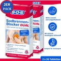 SOS Sodbrennen-Blocker DUAL 20 Kautabletten  2er Pack
