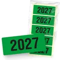 itenga Jahreszahlen 33105805, Aufkleber, 60 x 25mm, 50 Etiketten, Jahr 2027