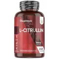 L-Citrullin 3000mg pro Portion - 240 vegane Citrulline Kapseln - 4 Kapseln täglich - Frei von Magnesiumstearat & Gentechnik - WeightWorld
