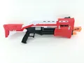 Nerf Gun Blaster Fortnite TS-Blaster Bossmerg-12 Pumpgun Shotgun rot - geprüft