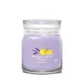 Aromatic candle Signature glass medium Lemon Lavender 368 g