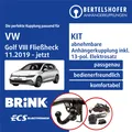 Für VW Golf VIII Fließheck CD1/DA1 11.2019-jetzt AHK abn. +13pol sp. E-Satz TOP
