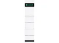 Rückenschild LEITZ®, Rückenbreite 50 mm, selbstklebend, 10 Stück, grau