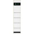 Leitz Rckenschilder selbstklebend, Papier, kurz, schmal, 10 Stck, hellgrau