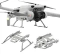 Craznick Mini 3/3 Pro Landefüße Erweiterte Fahrwerk Landegestell Faltbares Landing Gear Schnellverschluss-Verlängerungs Bein für DJI Mini 3 Series Drohnenzubehör