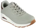 Skechers UNO SHIMMER AWAY Slip-On Sneaker Slipper, Freizeitschuh, Plateausneaker mit modischem Keilabsatz