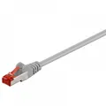 CAT 6 Netzwerkkabel, S/FTP, LS0H, grau - Länge: 0,50 m
