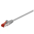 Dönges Patchkabel Cat. 6, 2x RJ45 mit S/FTP, 0,5 m, grau (Datenkommunikation)