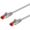 Patchkabel Netzwerkkabel CAT6 LAN Kabel 2x RJ45 Stecker 50cm 0,5m weiß Ethernet