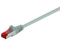 Netzwerkkabel Patchkabel CAT6 S/FTP PIMF RJ45 grau 0,50m