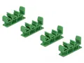 Delock DIN-Schienenklammer - grün (Packung