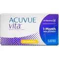 Acuvue Vita for Astigmatism (6er Packung) Monatslinsen (-2 dpt, Zyl. -0.75, Achse 40 & BC 8.6) mit UV-Schutz für trockenere Augen