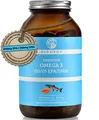 QIDOSHA® Omega 3 Fischöl Kapseln mit EPA und DHA hochdosiert, 180 Stk im Glas, 1000 mg Premium Fischöl (TG) mit 500 mg EPA und 250 mg DHA, Omega 3 Fettsäuren aus nachhaltigem Fischfang, ohne Vitamin E