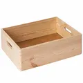 Allzweckkiste 30x20x14cm Kiefernholz Kiste Boxen Aufbewahrung Holzkiste Holzbox