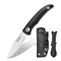 Nova Neck Knife mit Scheide Lanyard und Clip 68mm Feststehendes Klinge Kleine...