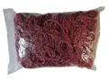 1kg Gummibänder Gummiringe rot Breite=3mm Ø=80mm