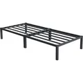 ML-Design Metallbett 90x200 cm Stahlrahmen mit Lattenrost Anthrazit Bettgestell