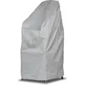 mehr Garten Gartenmöbel-Schutzhülle Protect, Premium PROTECT Stapelstuhl-Abdeckung, 68 (B) x 96 (T) x 110/150 (H) c grau