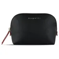 bugatti Ella, hochwertige Kosmetiktasche - Waschtasche - Kulturtasche - Kulturbeutel in schwarz