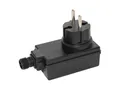 Garden Lights Transformator für Gartenbeleuchtung, 24W 12V Netzteil, IP44