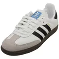 Adidas Samba OG Herren Freizeit Sneaker Weiß Schwarz - 42 EU